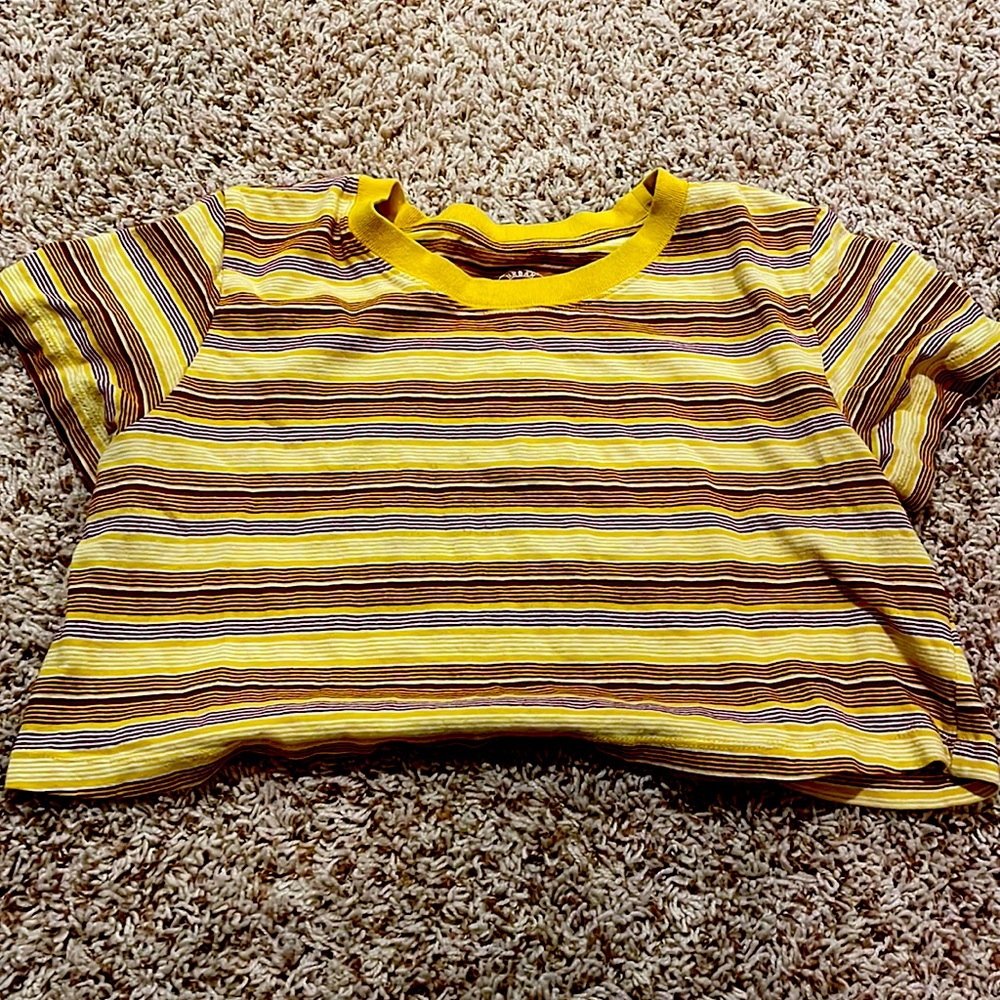 Urban outfitters cropped shirt